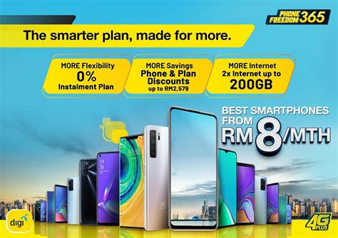 Digi PhoneFreedom 365, Now with More Savings and Benefits.